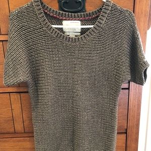 Banana Republic short-sleeved knit sweater XS